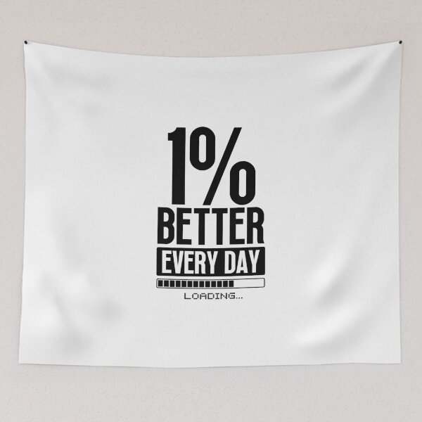 Item preview, One Percent Better Everyday designed and sold by Dondonmart.