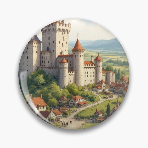 Item preview, Medieval castle (Kingdom of France) designed and sold by jefboutique6150.