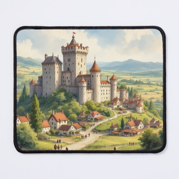 Item preview, Medieval castle (Kingdom of France) designed and sold by jefboutique6150.
