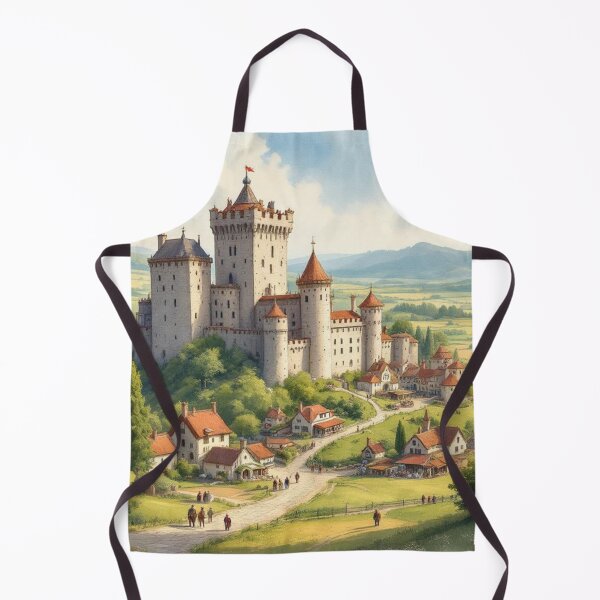 Item preview, Medieval castle (Kingdom of France) designed and sold by jefboutique6150.