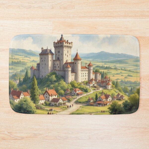 Item preview, Medieval castle (Kingdom of France) designed and sold by jefboutique6150.
