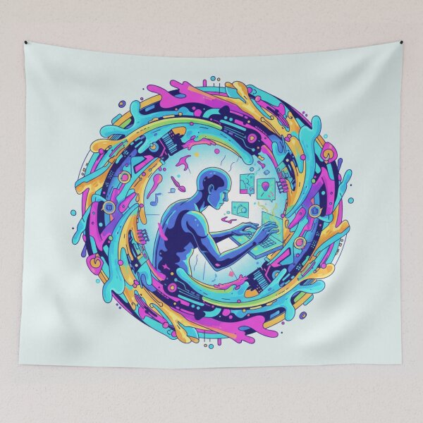 Item preview, The Infinite Flow of Digital Creation designed and sold by MartinxMarie.