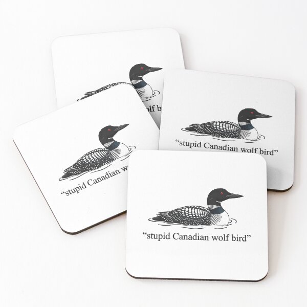 Item preview, Stupid Canadian Wolf Bird, Loon Lover, Canadian Wildlife - Heated Rivalry  designed and sold by rexedmee8.