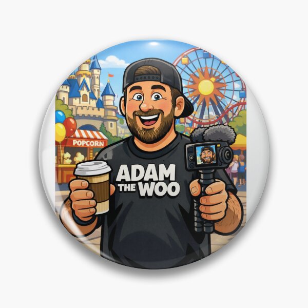 Item preview, Adam The Woo Vlogger  designed and sold by ZooropaCo.