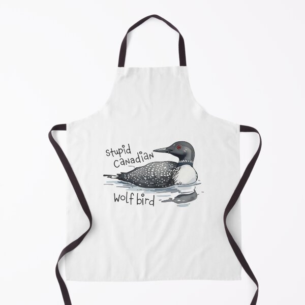 Item preview, Stupid Canadian Wolf Bird, Loon Lover, Canadian Wildlife - Heated Rivalry designed and sold by rexedmee8.