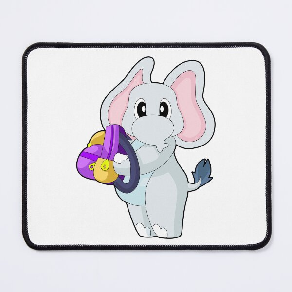 Item preview, Elephant Pupil Backpack School designed and sold by Snabdesign84.