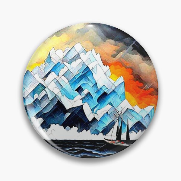 Item preview, Passing the Iceberg designed and sold by George Hutton Hunter.
