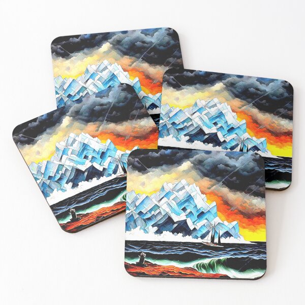 Item preview, Passing the Iceberg designed and sold by George Hutton Hunter.