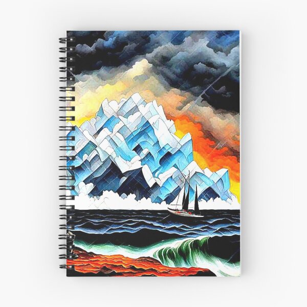 Item preview, Passing the Iceberg designed and sold by George Hutton Hunter.