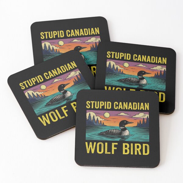 Item preview, Stupid Canadian Wolf Bird, Loon Lover, Canadian Wildlife - Heated Rivalry  designed and sold by rexedmee8.