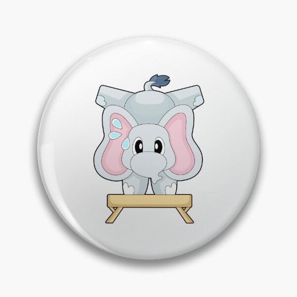 Item preview, Elephant Workout Gymnastics Fitness designed and sold by Snabdesign84.