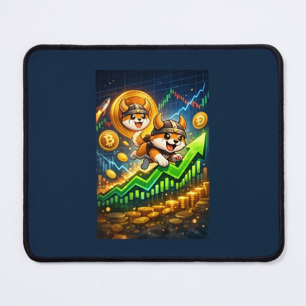 Item preview, $FLOKI crypto coin designed and sold by mikistudio.