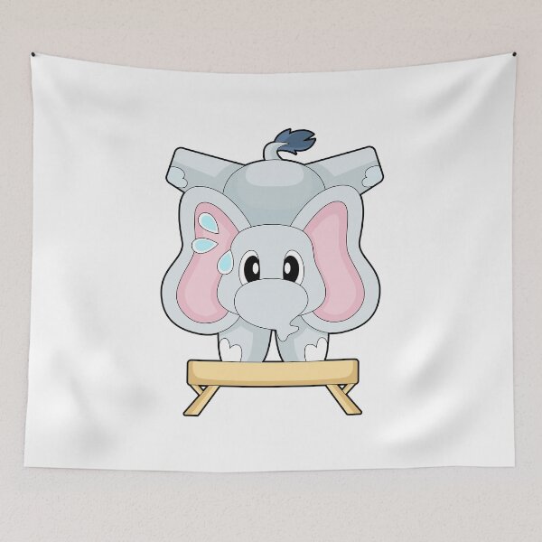 Item preview, Elephant Workout Gymnastics Fitness designed and sold by Snabdesign84.
