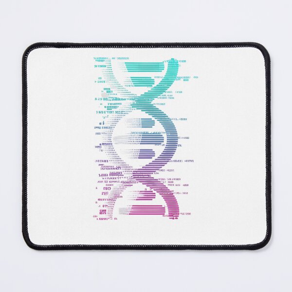 Item preview, Glitch DNA Helix - Cyberpunk Digital Genetic Code Art designed and sold by Latikshop.