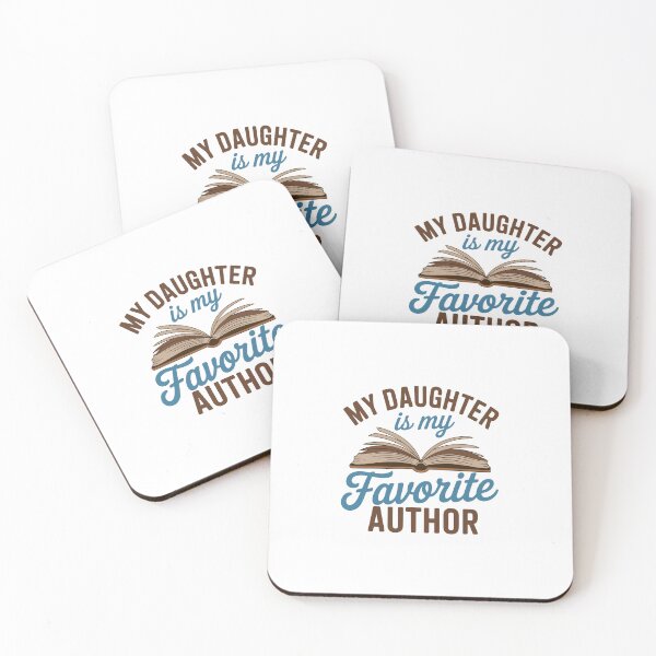 Item preview, My Daughter is My Favorite Author designed and sold by jkrphoto.
