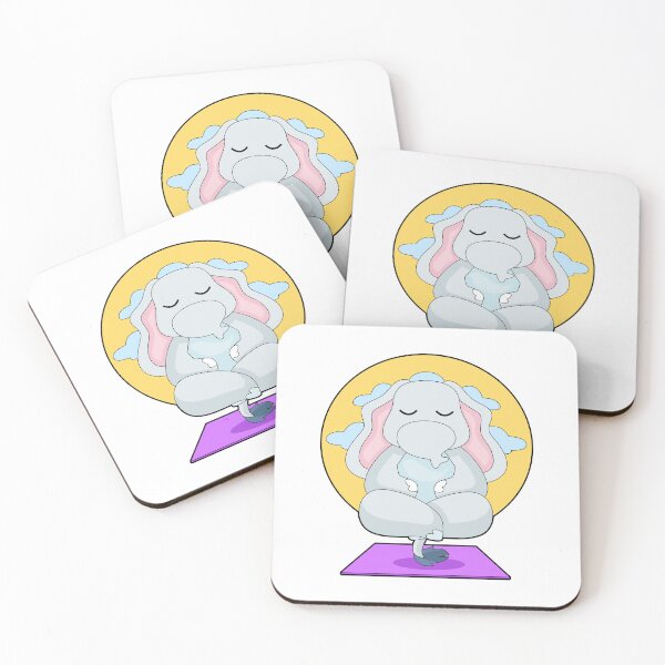 Item preview, Elephant Yoga Fitness Meditation designed and sold by Snabdesign84.