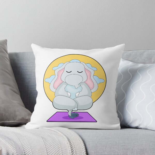 Item preview, Elephant Yoga Fitness Meditation designed and sold by Snabdesign84.