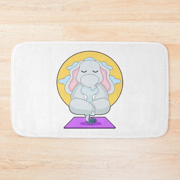 Item preview, Elephant Yoga Fitness Meditation designed and sold by Snabdesign84.