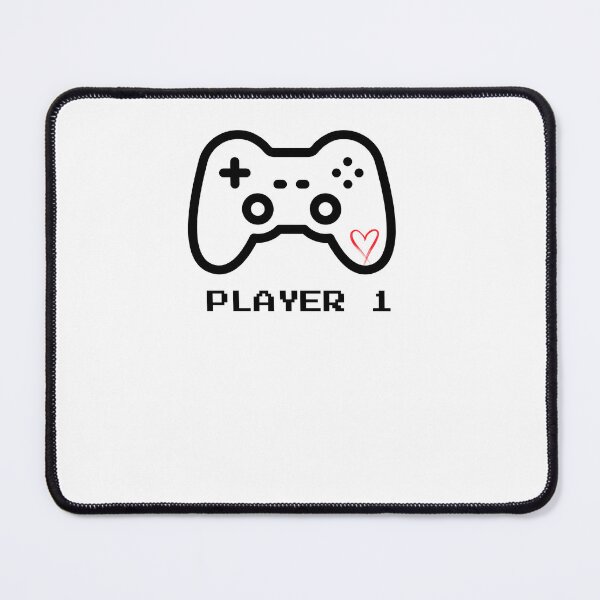 Item preview, Gamer Couple Player 1 T-shirt - Valentine's Day Gift for Video Games designed and sold by DuoDesign09.