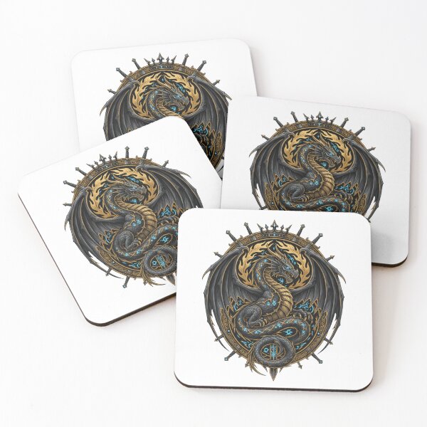Item preview, The Sovereign Shadow: Ancient Dragon Crest designed and sold by MartinxMarie.