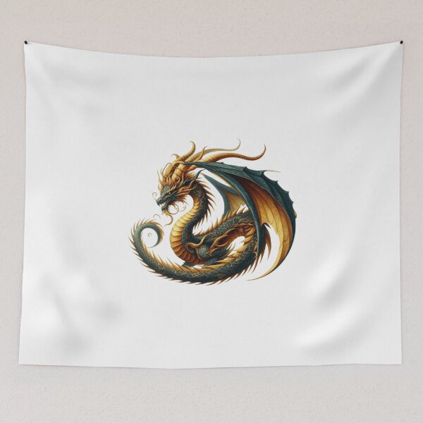 Item preview, Whimsical Dragon designed and sold by Eiwaprints.