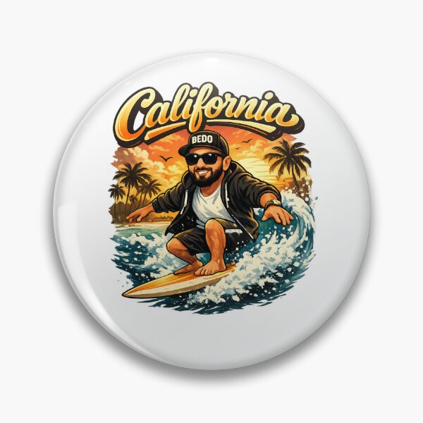 Item preview, Bedo surfing in California designed and sold by Taoufik79-shop.