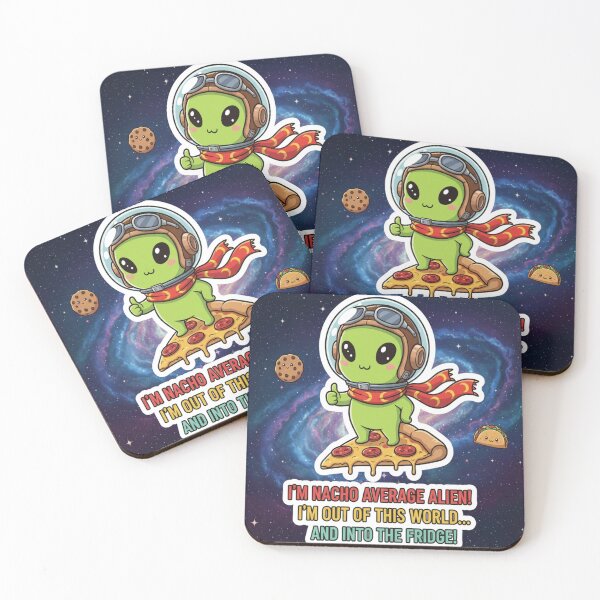 Item preview, Nacho Average Lindo Alien designed and sold by JustSketchs.