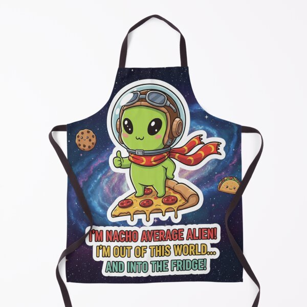 Item preview, Nacho Average Lindo Alien designed and sold by JustSketchs.