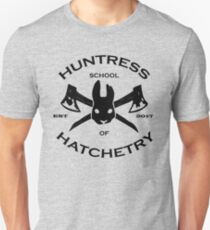 Huntress School of Hatchetry v. 1 Unisex T-Shirt