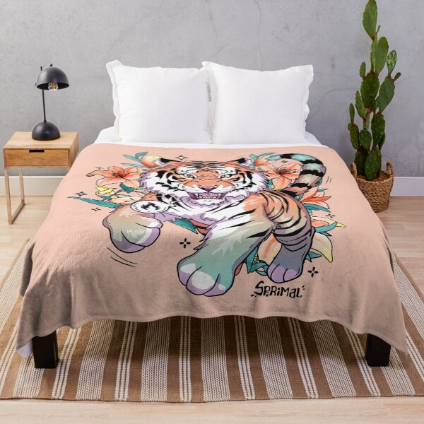 Item preview, Tiger Lily pun designed and sold by SPIRIMAL.