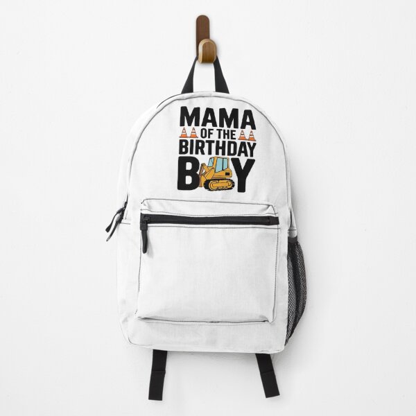 Item preview, Mama of The Birthday for Boy Excavator Construction Truck designed and sold by MarkLeedsArt.