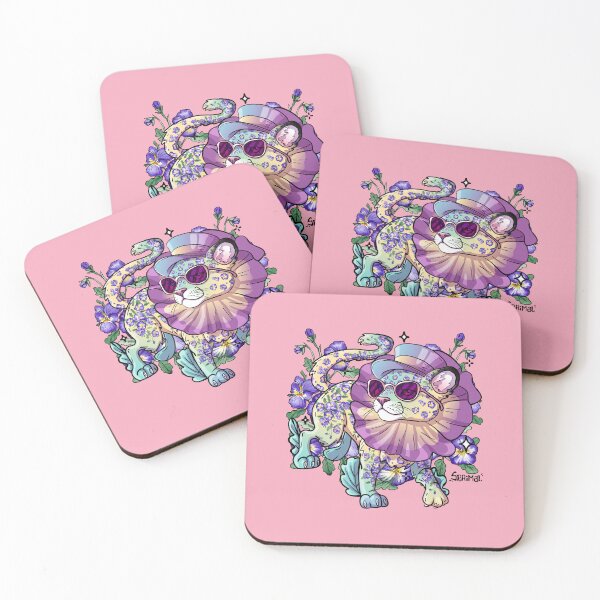 Item preview, Fancy Pansy Panther pun designed and sold by SPIRIMAL.