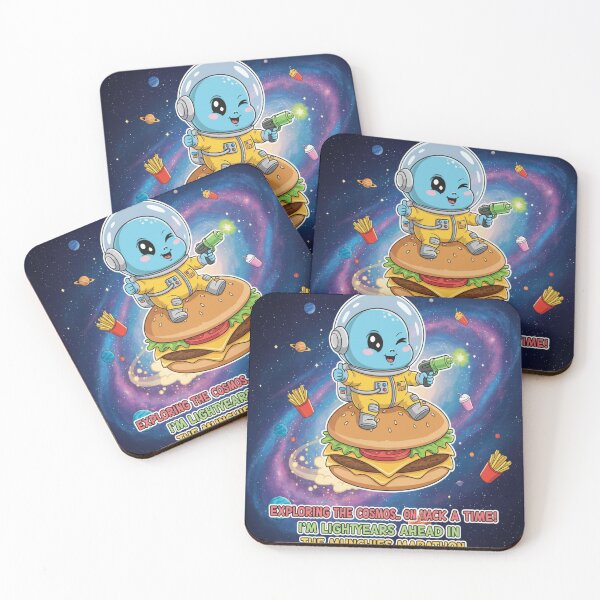 Item preview, Cute Alien Munchies Marathon Space Burger designed and sold by JustSketchs.