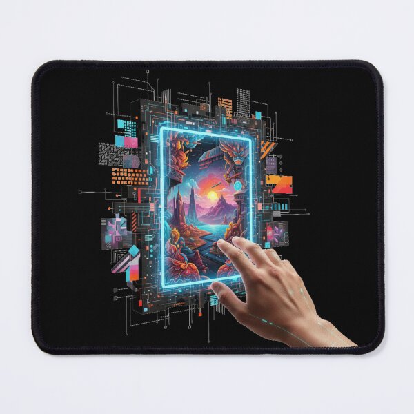 Item preview, Touch the Infinite: A Portal to Cyber-Reality designed and sold by MartinxMarie.