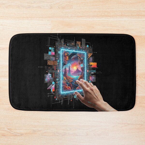 Item preview, Touch the Infinite: A Portal to Cyber-Reality designed and sold by MartinxMarie.
