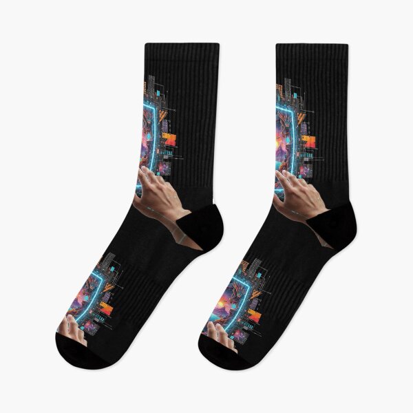 Item preview, Touch the Infinite: A Portal to Cyber-Reality designed and sold by MartinxMarie.