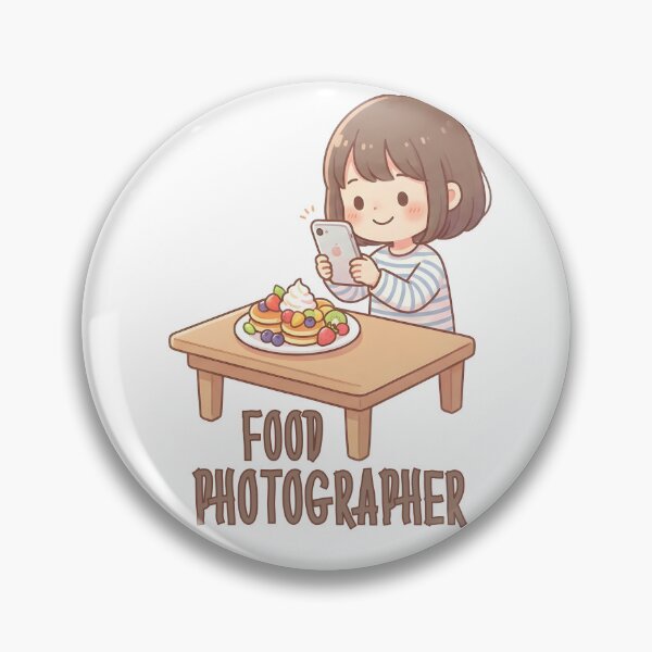 Item preview, Cute Food Photographer Illustration designed and sold by Mr Lee.
