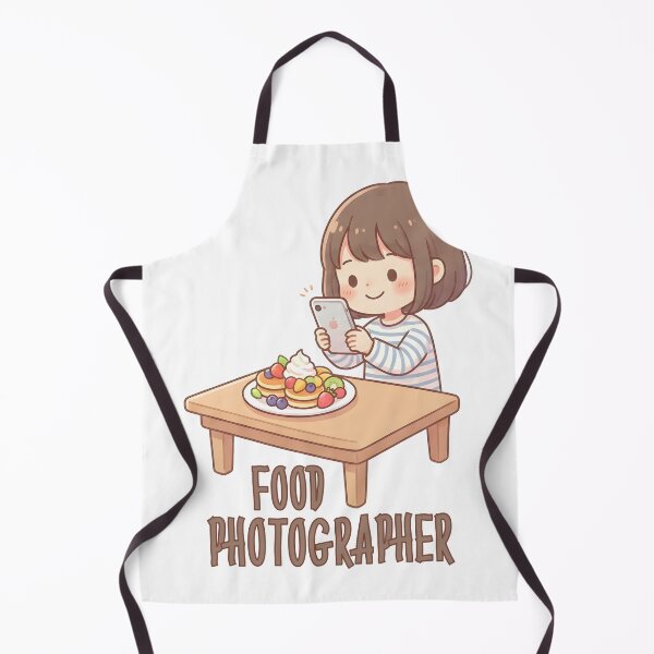 Item preview, Cute Food Photographer Illustration designed and sold by Mr Lee.