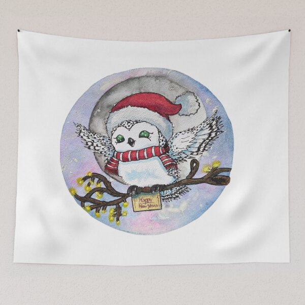 Item preview, Little Christmas owl designed and sold by LoupAnge51.
