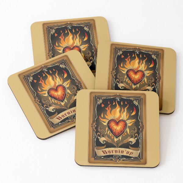 Item preview, Burnin' Up Heart Art designed and sold by PetsArt.