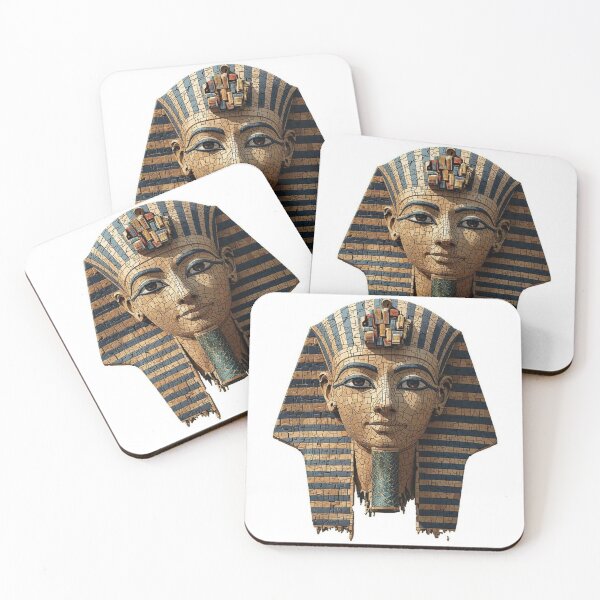 Item preview, Timeless Egyptian Pharaoh Mosaic Portrait designed and sold by Wonderful Designs.