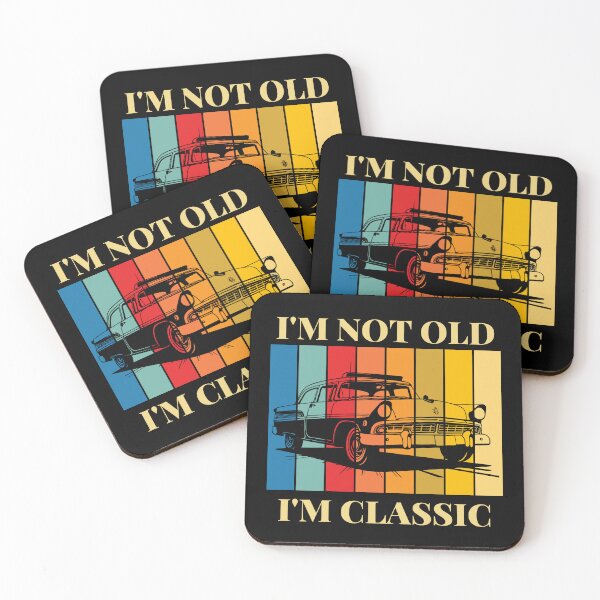 Item preview, I'm Not Old I'm Classic - Funny Retro Vintage Car Dad Gift designed and sold by Latikshop.