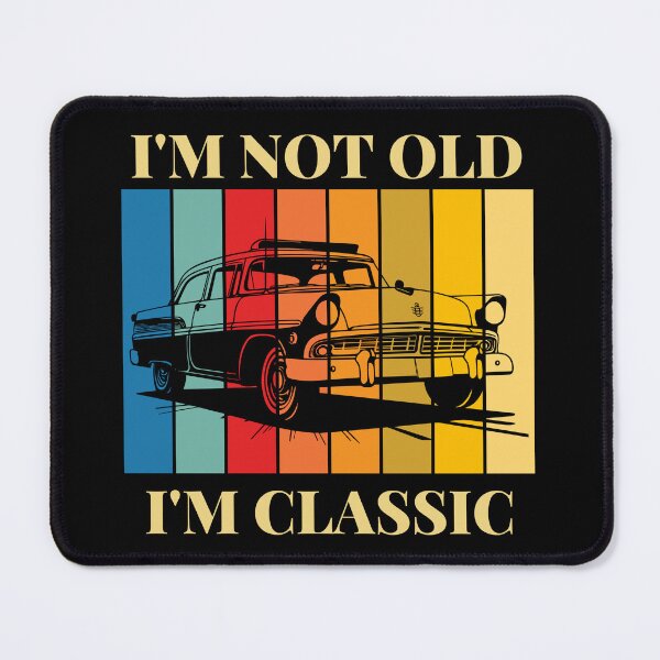Item preview, I'm Not Old I'm Classic - Funny Retro Vintage Car Dad Gift designed and sold by Latikshop.