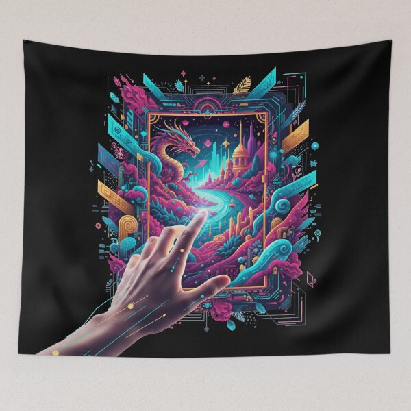 Item preview, Awaken the Guardian: The Neon Dragon Portal designed and sold by MartinxMarie.