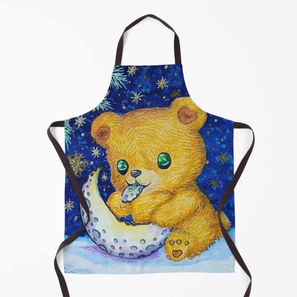 Aperçu de l'œuvre Petit Ours qui croque la lune créée et vendue par LoupAnge51.
