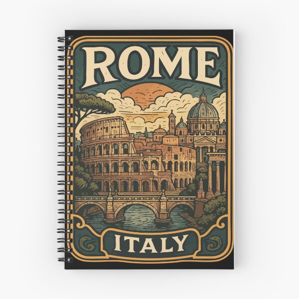 Item preview, Rome Italy Retro Vintage Travel designed and sold by TomFrontierArt.