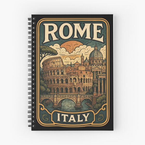 Item preview, Rome Italy Retro Vintage Travel designed and sold by TomFrontierArt.