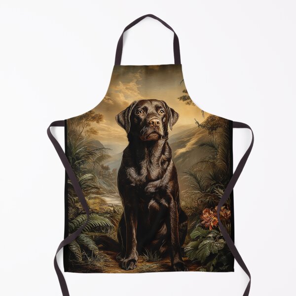 Item preview, Chocolate Labrador Retriever Portrait in Nature designed and sold by PetsArt.