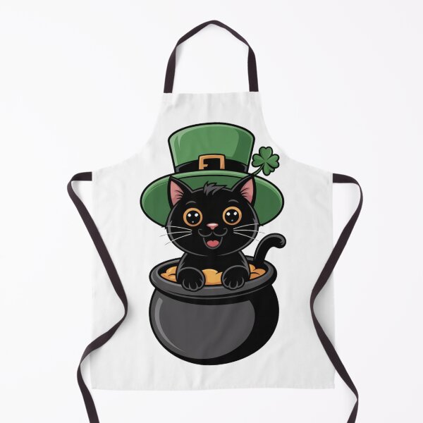 Item preview, Classic St. Patrick's Day Cat with Shamrock designed and sold by Mr-wow.