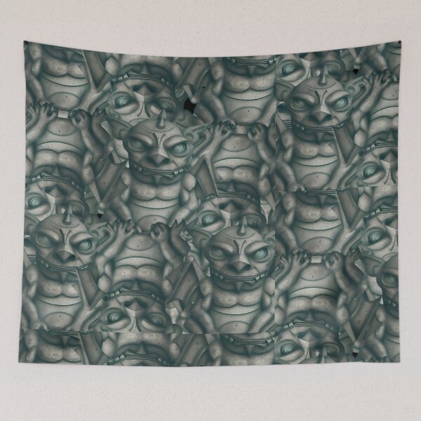 Item preview, Gargoyles grotesquely guarding gothic grandeurs designed and sold by Glenbobagins.